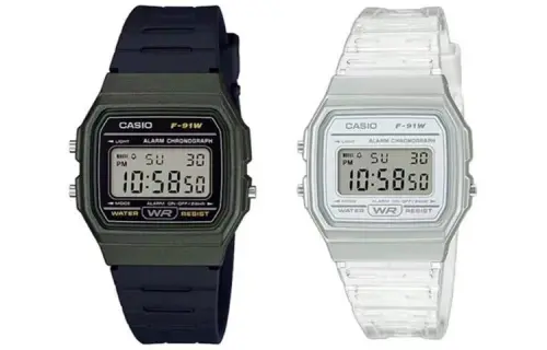 CASIO Unisex Pair Table Series Gray Watch