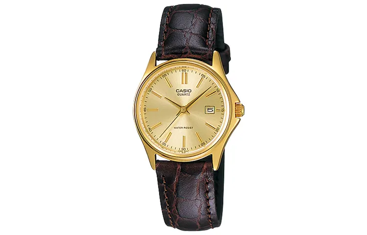 CASIO Women's Standard Series Gold Watch LTP-1183Q-9A