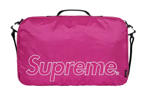 Supreme FW19 Fabric Handbag, Gym Bag, Travel Bag Women's Rose Red