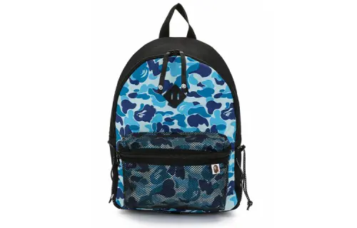 A BATHING APE Nylon Backpack Regular Men's Blue