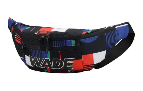 Li Ning Polyester Fanny Pack Regular Unisex Black Blue Red Green White Multicolor