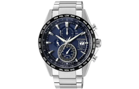 CITIZEN Ecology Drive Collection Light Powered Quartz Movement Stainless Steel Strap Watch