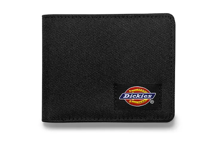 Dickies Canvas Bag Card Holder, Wallet Small Unisex Black