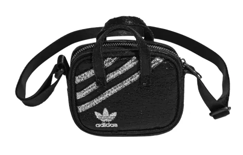 Adidas Originals Trefoil Zip Closure Polyester cotton Blend Coin Purse, Key Pouch, Handbag, Crossbody Bag, Shoulder Bag
