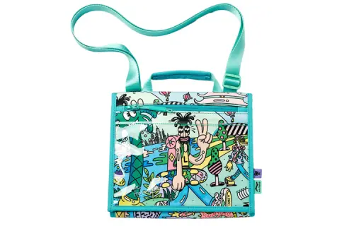 Li Ning Fabric Shoulder Bag, Crossbody Bag Unisex Green