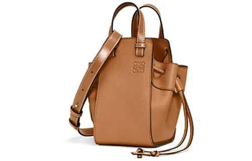 LOEWE Cow Leather Handbag Women's Light Caramel