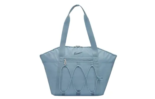 Nike Nike, capacious sports belt for training, shopping bag, blue one-shoulder bag