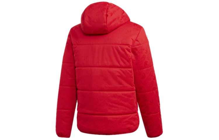 Мужская куртка adidas Originals Puffer (красная) — фото 2