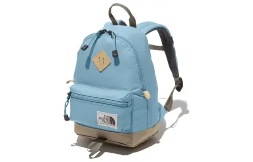 THE NORTH FACE 7L Zip Closure Backpack Outdoor Bag Polyester Light Blue Men's