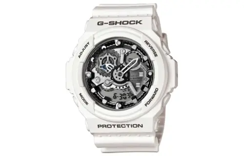 CASIO Men YOUTH 55mm White Watch GA-300-7A