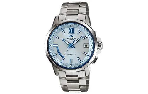 CASIO Men OCEANUS 41.3mm Blue Watch OCW-T150-2AJF