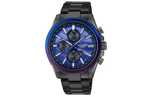 CASIO Men OCEANUS Blue Watch