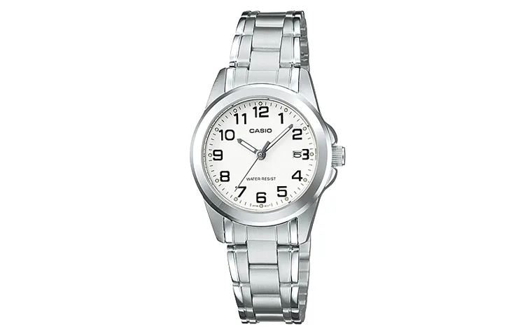 CASIO Women's Standard Series White Watch LTP-1215A-7B2