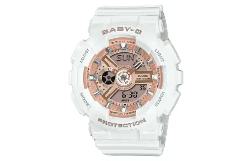 CASIO Women's BABY-G Gold Watch BA-110X-7A1JF
