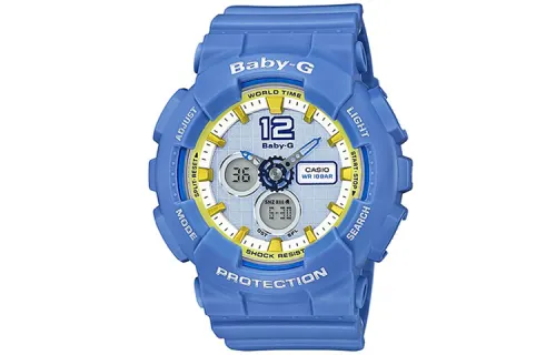 CASIO Women's BABY-G Blue Watch BA-120-2B