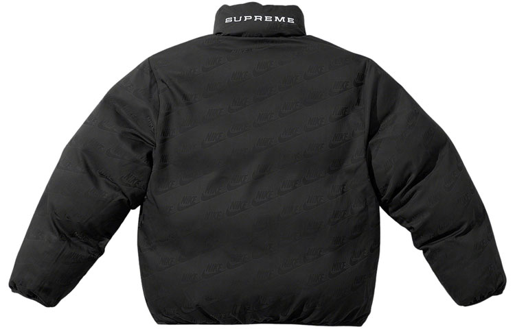 Куртка Supreme x nike reversible puffy jacket SS21 (мультиколор) — фото 10