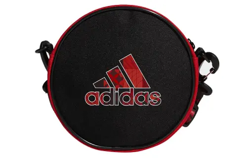 Adidas Polyester Crossbody Bag, Shoulder Bag Regular Unisex Black/Red