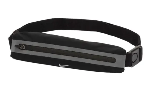 Nike 1L Running Bag Outdoor Bag Nylon Black Silver Unisex