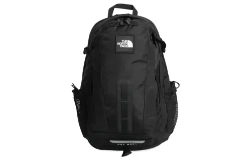 The north face, comfortable nylon black backpack for men and women, for beloved