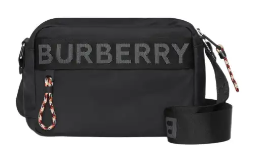 Burberry Econyl Logo Crossbody Black