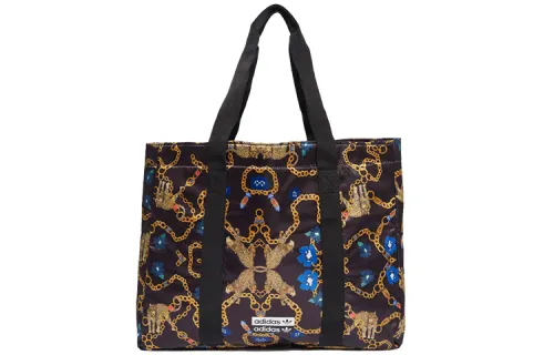 Adidas Originals Adidas Polyester Tote Bag, Shopping Bag, Handbag Regular Women's Black
