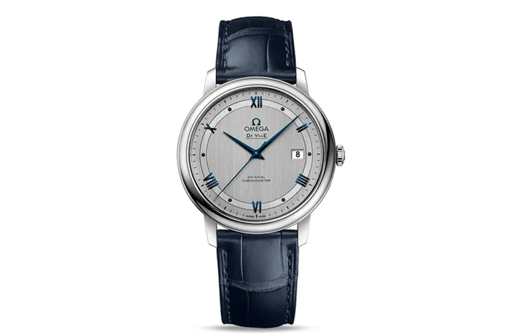 OMEGA Disc Fly Collection Elegant Automatic Mechanical Movement Men's Watches Watch 39.5mm Silver Dial
