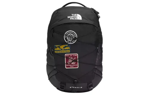 THE NORTH FACE 28L Backpack Outdoor Bag Recycled Nylon Black Unisex