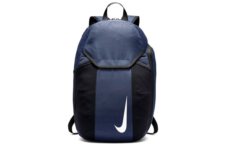 Nike Nike, capacious football black backpack for men and women, for beloved