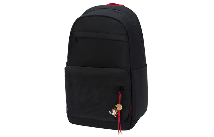 Li Ning Sports Life Collection Polyester Backpack Regular Unisex Black