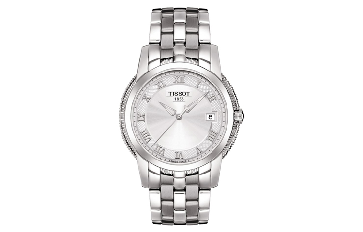 Мужские часы TISSOT Classic Quartz (серебристые)