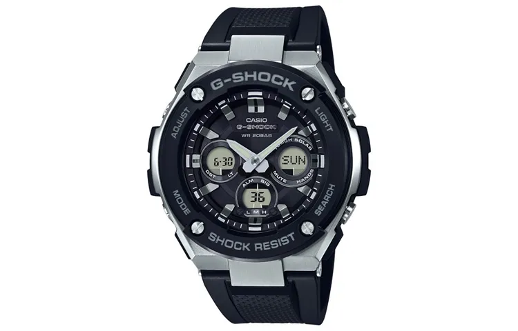 CASIO Men G-STEEL Series 49.3mm Black Watch GST-S300-1A