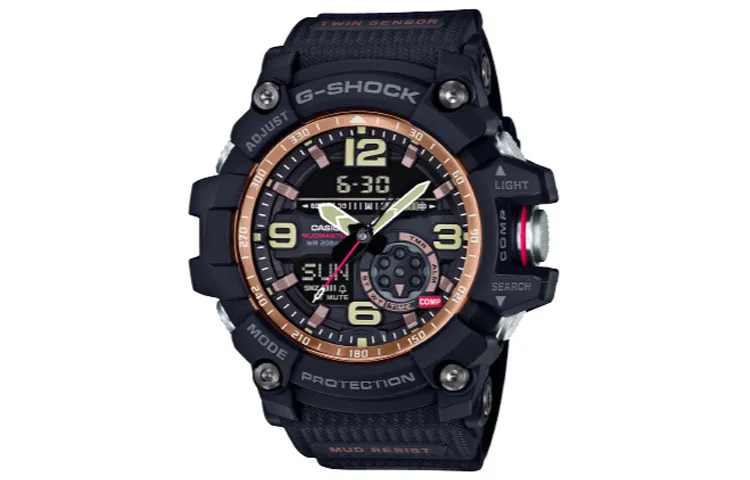 CASIO G SHOCK Land Collection Quartz Movement Watch Men's Watches Black Dial