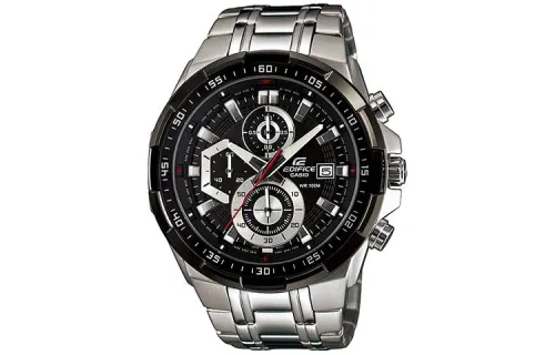 CASIO Edifice Black Men's Watch - EFR-539D-1AVUDF Black Watch EFR-539D-1A