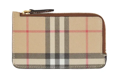 Burberry Somerset Zipped Cardholder 'Tan'