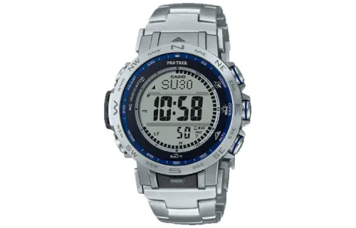 CASIO Men PRO TREK Silver Watch PRW-31YT-7JF