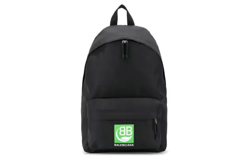 Balenciaga Classic Nylon Backpack Men's Black