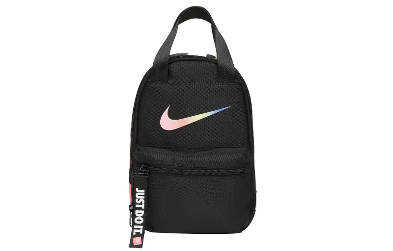 Nike Polyester Lunch Bag Handbag Mini Unisex Black