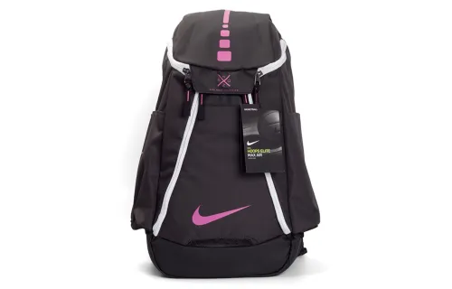 Nike Polyester Basketball Bag Backpack Unisex Black Pink