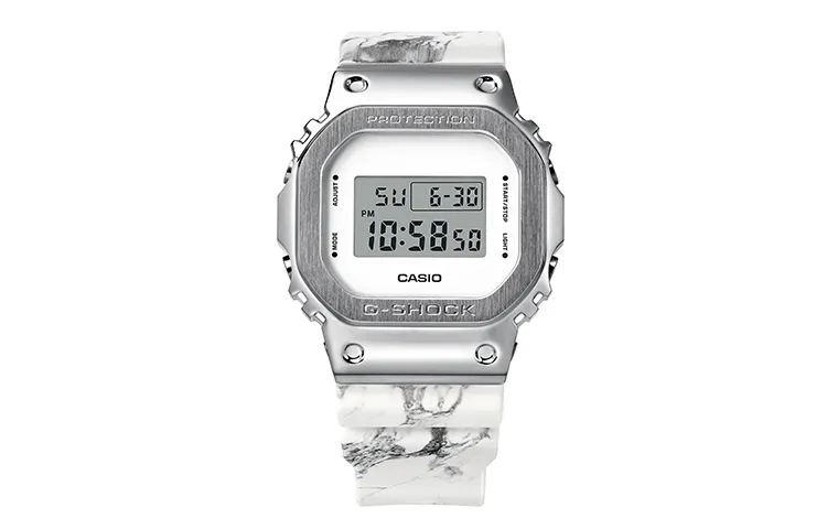 CASIO Unisex Full Metal Series Gray Watch GM-5600MA-7PRM