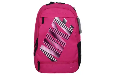 Nike Polyester Backpack Regular Women's Rose Red