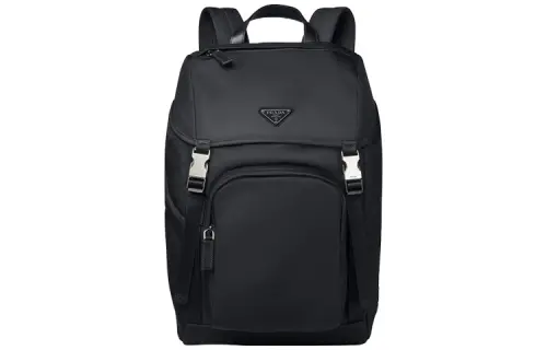 Adidas Originals X PRADA Collaboration Nylon Backpack Regular Unisex Black