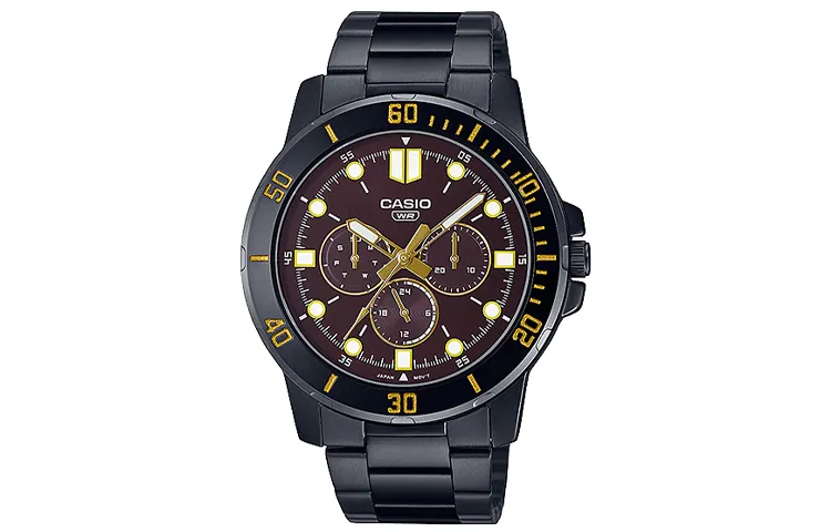 CASIO Men Standard Series Red Watch MTP-VD300B-5E