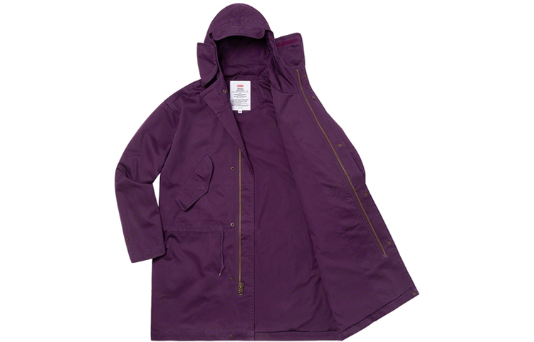 Куртка Supreme SS21 Week1 Hooded Facemask Parka (черная) — фото 4