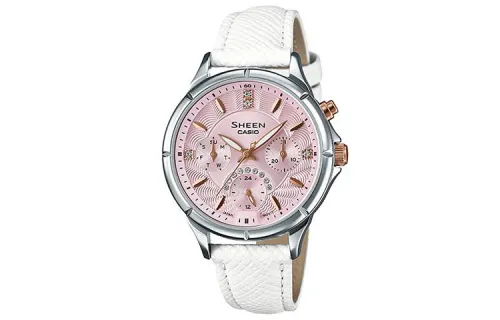 CASIO Women's SHEEN Pink Watch SHE-3047L-4B