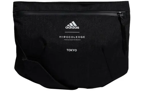 Adidas × HIROKO Takahashi, Collaboration Polyester Shoulder Bag, Crossbody Bag Regular Unisex Black