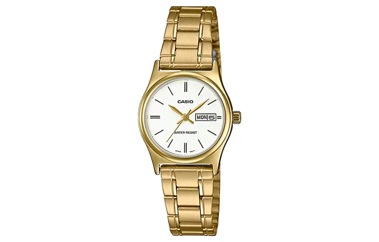 CASIO Women's Standard Series White Watch LTP-V006G-7B