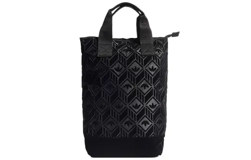 Adidas Originals Trefoil Polyurethane Handbag Backpack Regular Women's Black