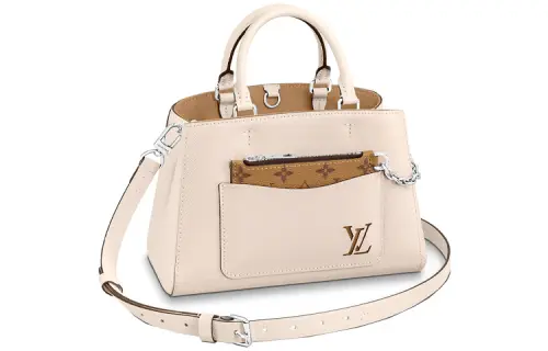 LOUIS VUITTON Marelle Tote BB Cow Leather Tote Bag, Shopping Bag, Crossbody Bag, Shoulder Bag, Handbag Regular Women's