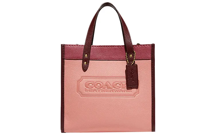 COACH Leather Tote Bag, Shopping Bag, Shoulder Bag, Crossbody Bag, Handbag Small Women's