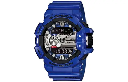 CASIO Men G-SQUAD Series Blue Watch GBA-400-2ADR
